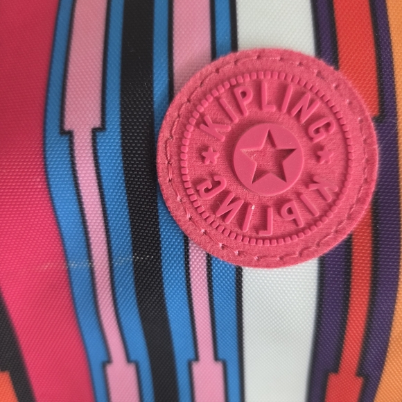 Kipling Avlar Multicolour Stripes Crossbody - Picture 10 of 10